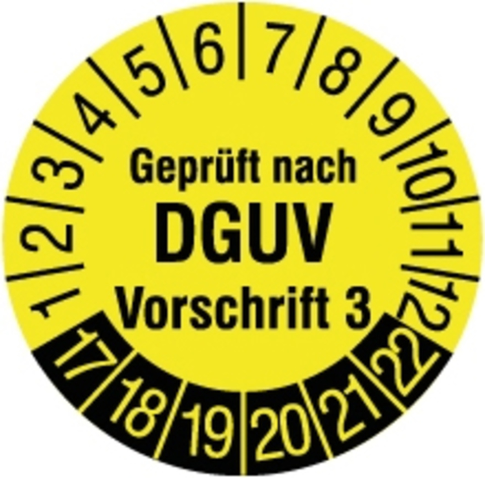 DGUV Vorschrift 3 bei Christ Gebäudetechnik GmbH & Co. KG in Kirtorf