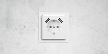 SCHUKO® USB-Steckdose bei Christ Gebäudetechnik GmbH & Co. KG in Kirtorf