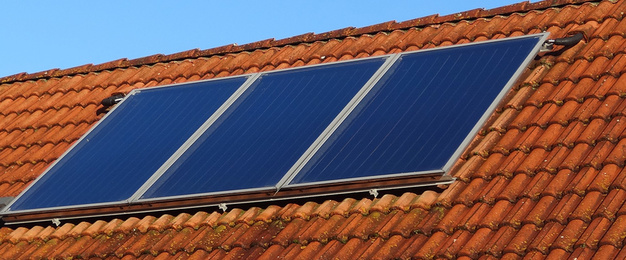 Solarthermie bei Christ Gebäudetechnik GmbH & Co. KG in Kirtorf
