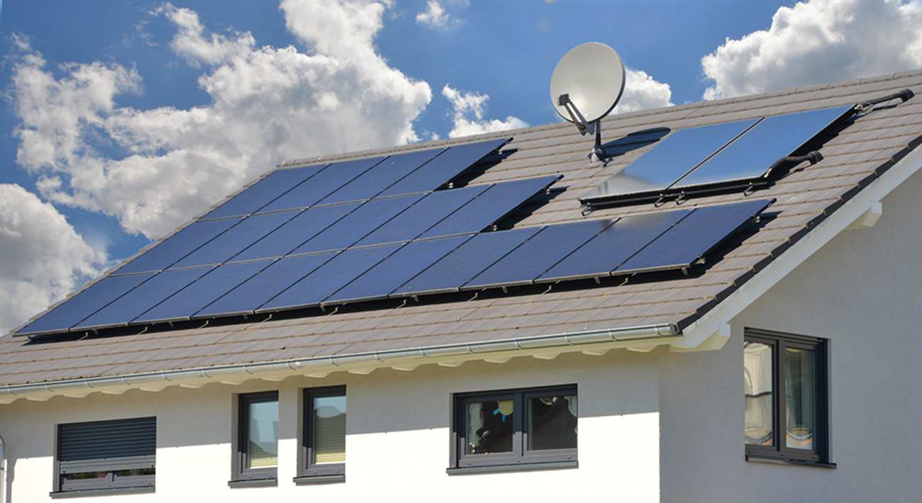 Photovoltaik bei Christ Gebäudetechnik GmbH & Co. KG in Kirtorf