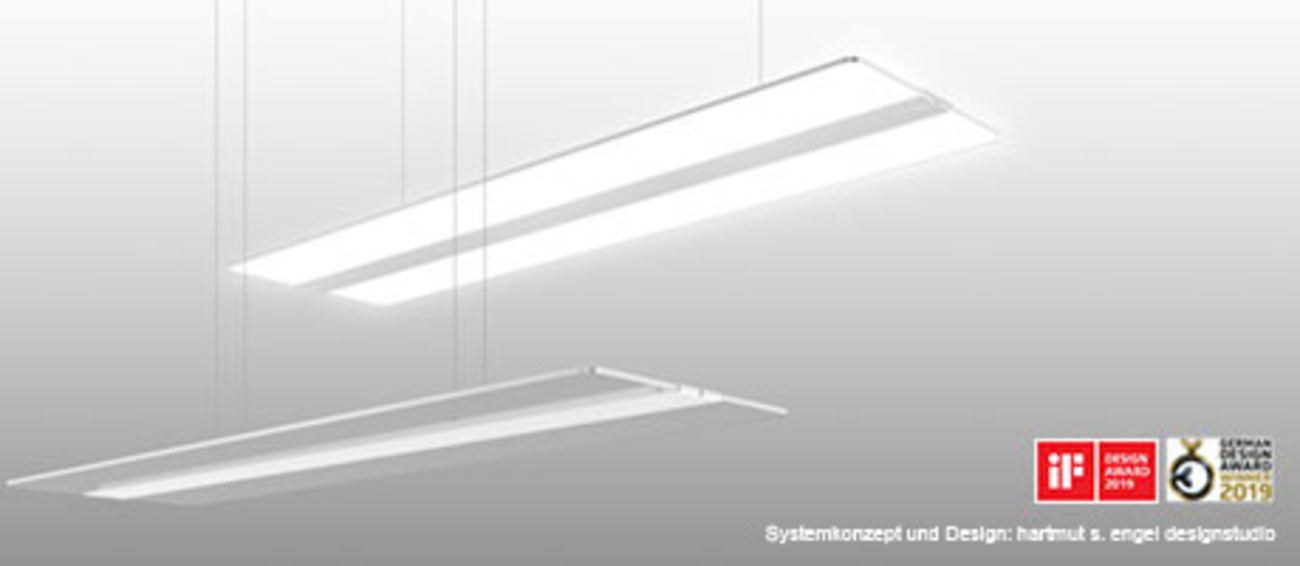 TWINDOT Pendelleuchten-Serie bei Christ Gebäudetechnik GmbH & Co. KG in Kirtorf
